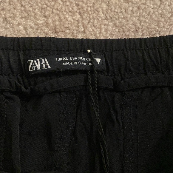 Zara black flare pants - Picture 3 of 4